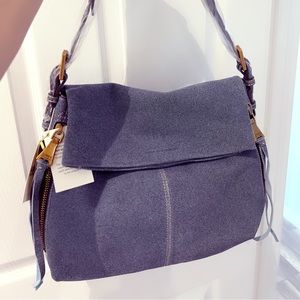 aimee kestenberg hobo bag denim brand new with tags
